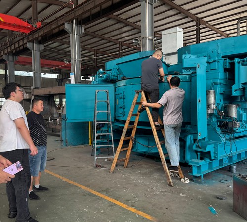Metallurgical continuous mixer helps steel companies